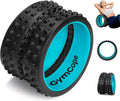 GymCope 10in Back Roller, Foam Roller for Exercise, Spine-Safe Groove