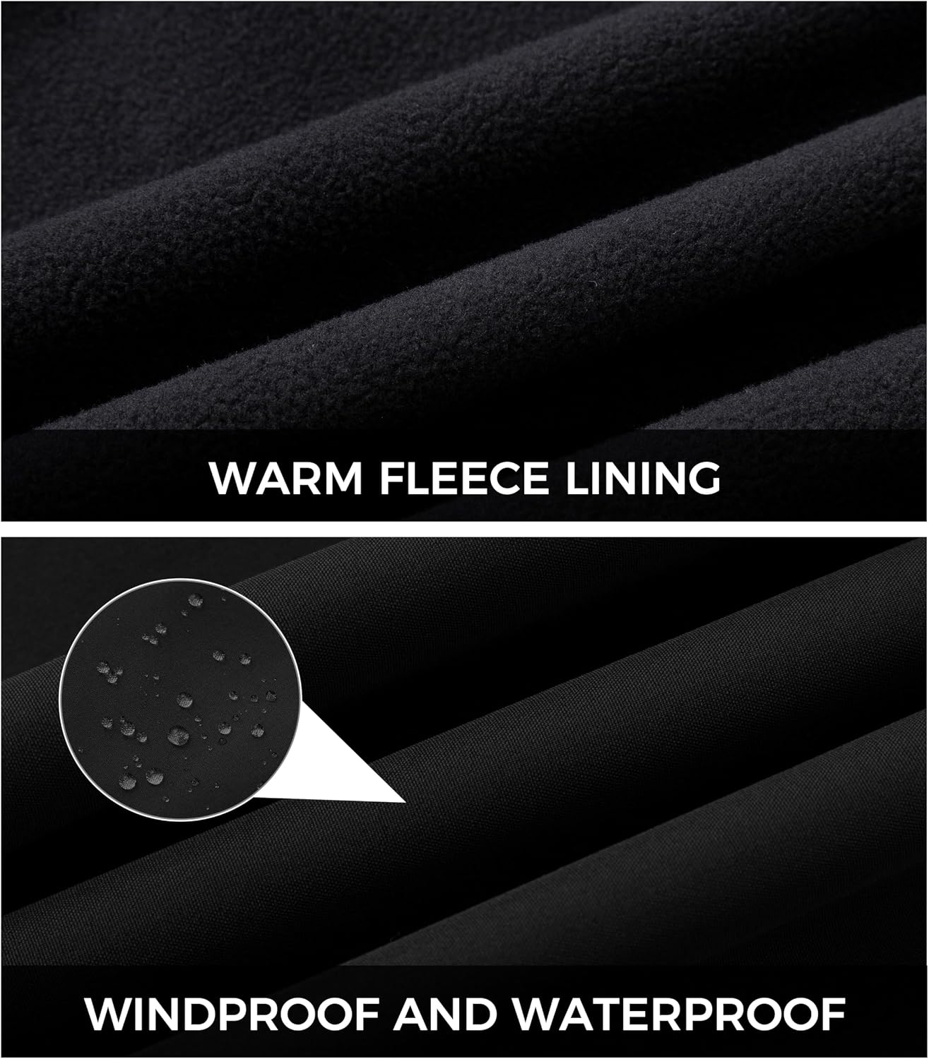 wantdo Women's Plus Size Softshell Jackets Hooded Fleece Lined Windbreaker