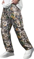 Comdecevis Men's Casual Cargo Pants Tactical Work Pants with Pockets
