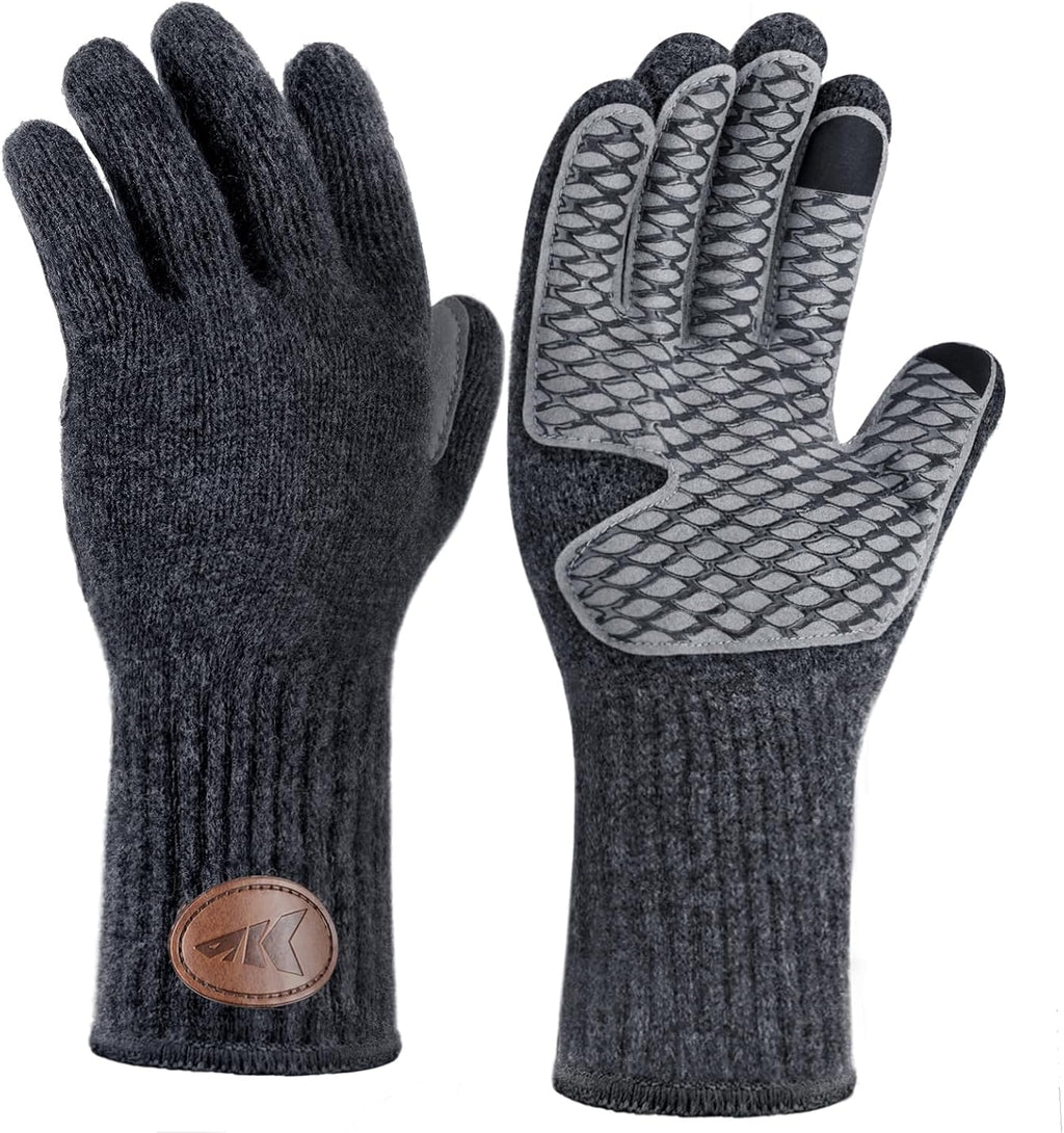 KastKing Bully Wooly Full-Finger Fishing Gloves for Men and Women