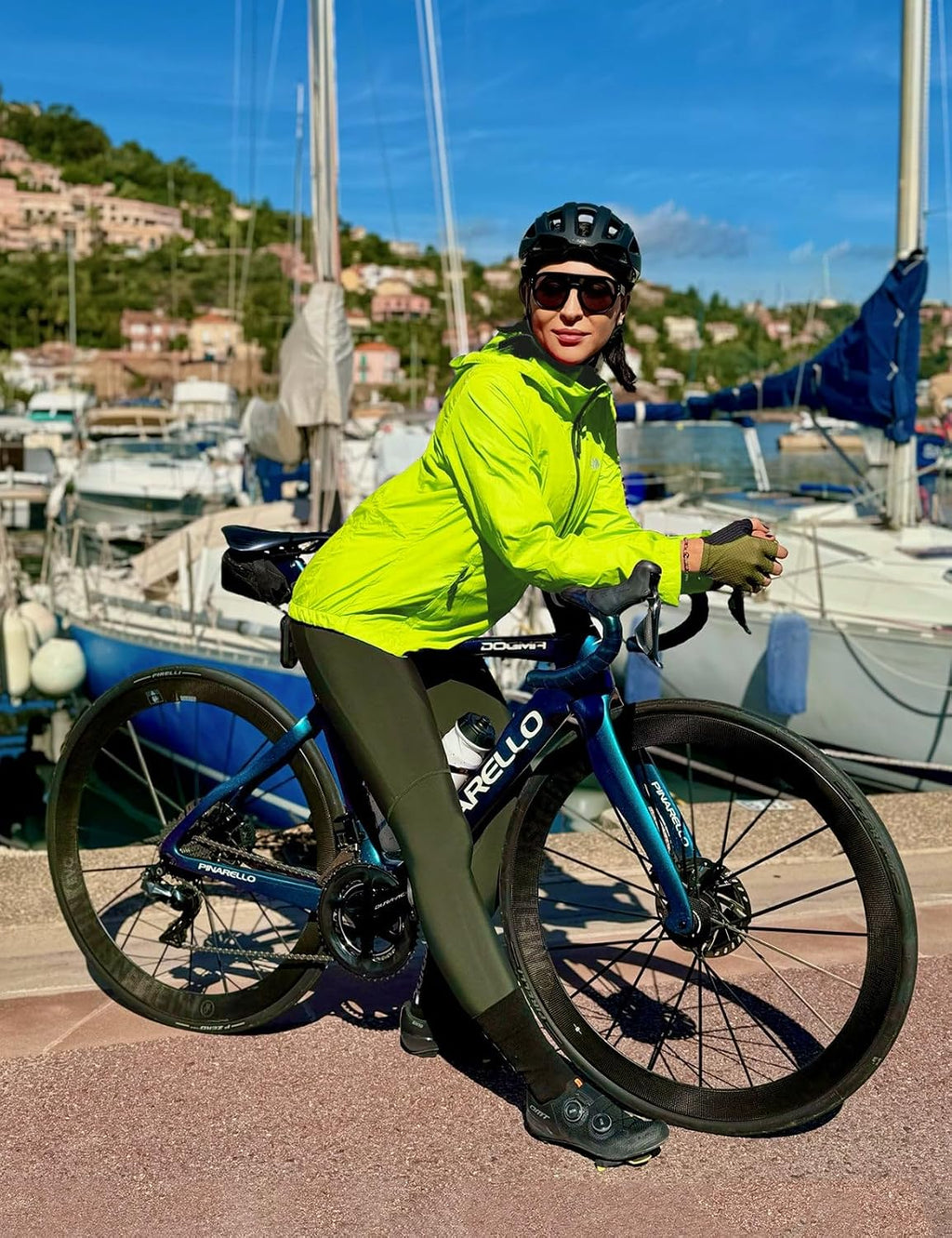FitsT4 Sports Womens Running Cycling Windbreaker Reflective Jackets Hooded