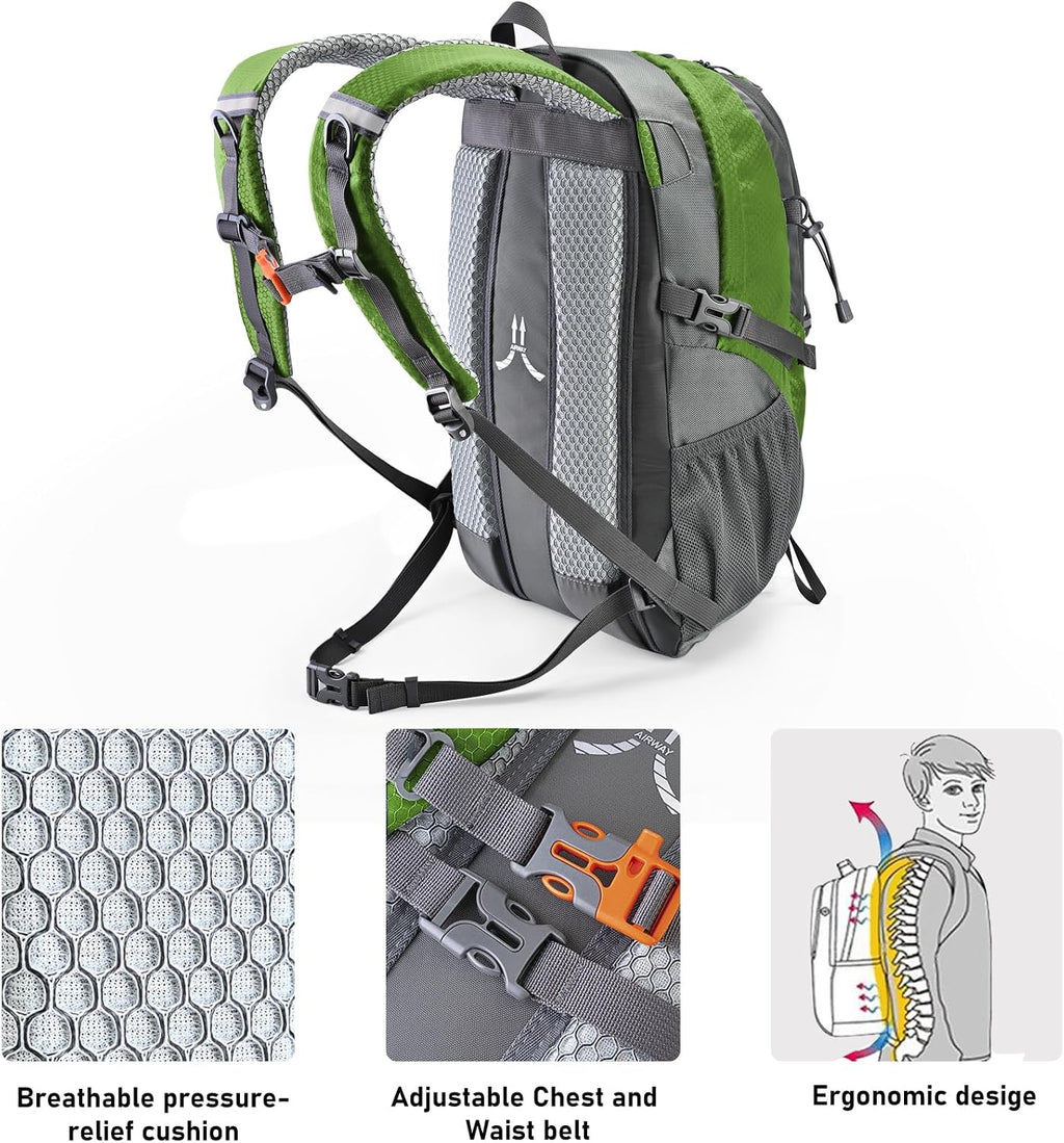 N NEVO RHINO Hiking Backpack,20L Waterproof Hiking Outdoor Daypack