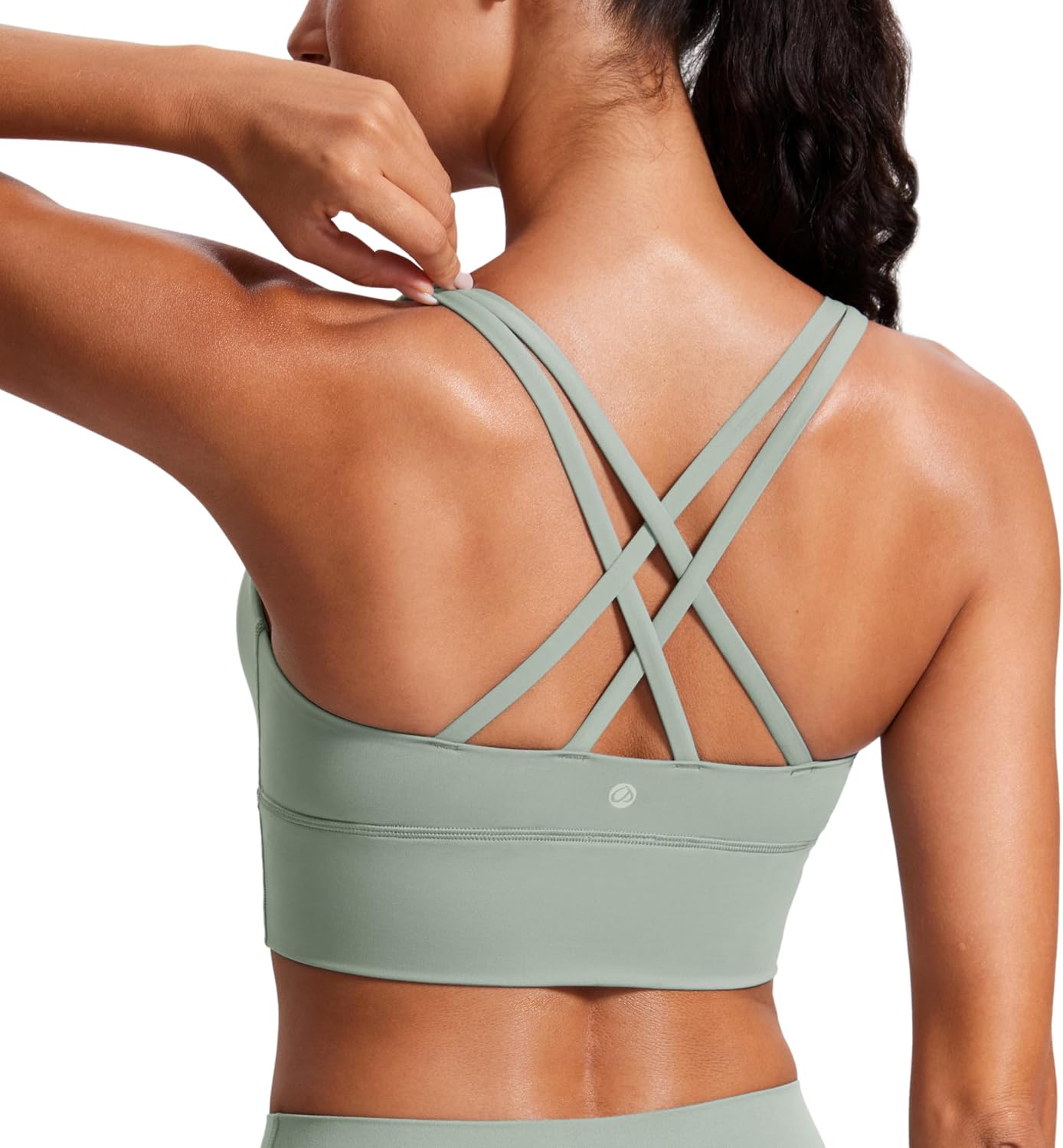 CRZ YOGA Naked Feeling Longline Sports Bras
