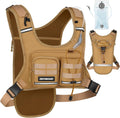 Hydration Pack Vest – Lightweight Chest Pack 2.0L Hands-Free Water Bladder Backpack, Reflective Strips, Adjustable Fit for Men and Women, Ideal for Marathon, Trail Running, Hiking, Cycling