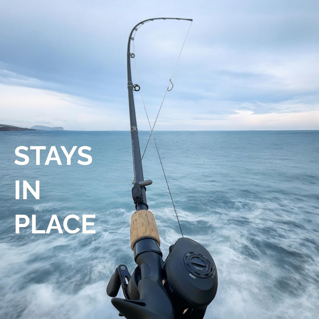 FinMan 5-Pack STOW | Rod Mounted Tackle & Hook Keeper For Fishing Rods | Keeps Drop Shot Weights Secure & Hooks Safe and Sharp