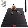 HAPBEAR Large Exercise Mat-6'x4'/7'x5'/6'x8'/6'x9'/6'x10'/6'x12'x 1/3"(8mm)