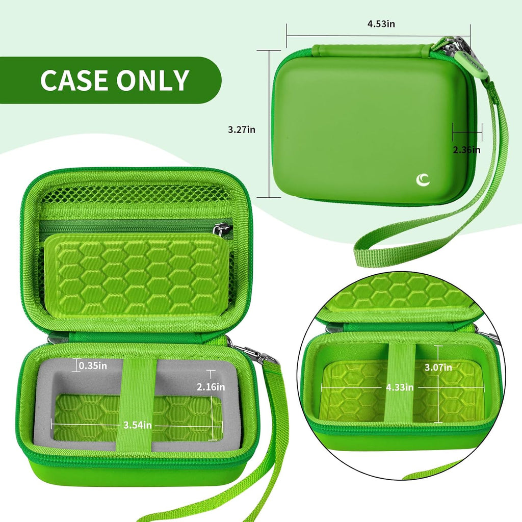 Comecase Digital Camera Case for Kodak PIXPRO FZ45 FZ55, Grass Green