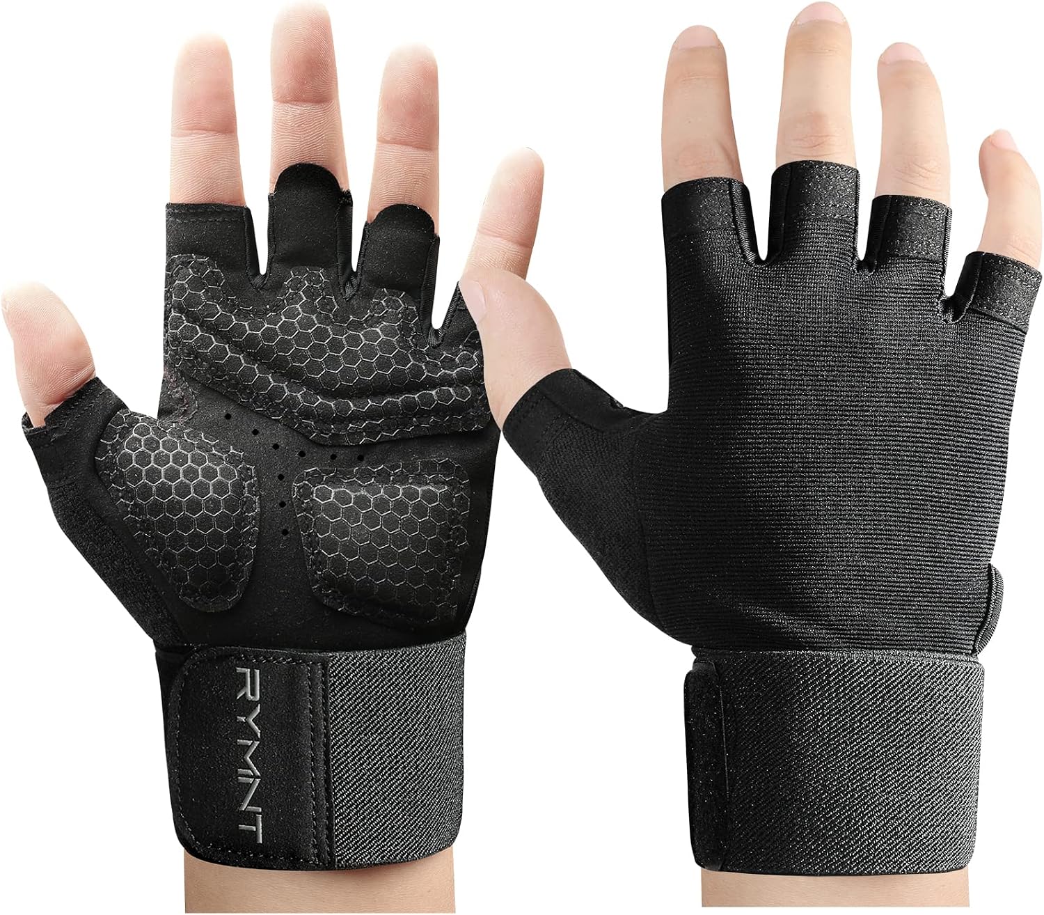 Workout Gloves for Women Men, Weight Lifting Gloves Padded, Full Palm Grip