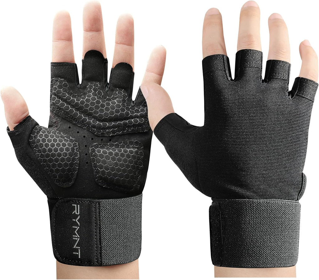 Workout Gloves for Women Men, Weight Lifting Gloves Padded, Full Palm Grip