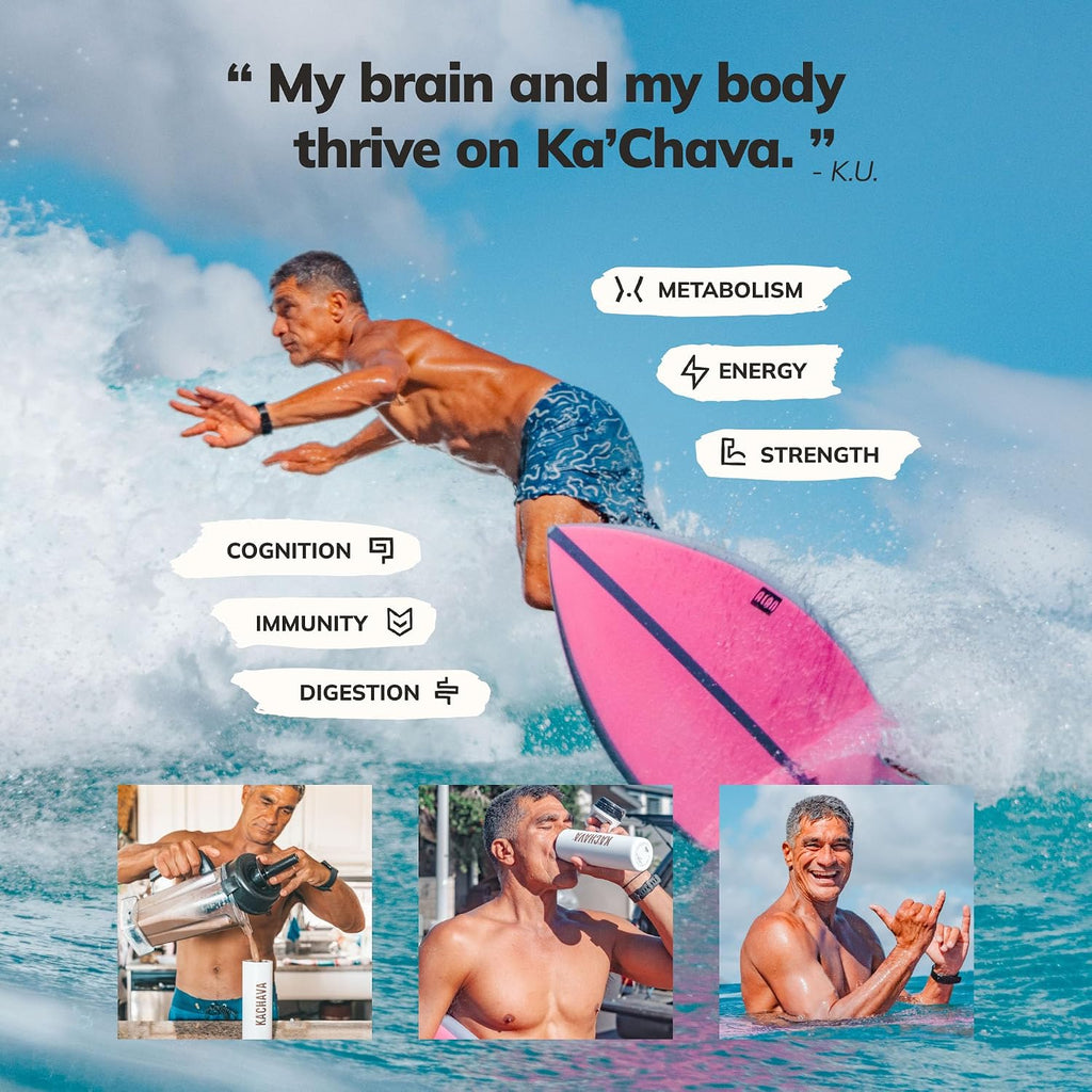 Ka'Chava Whole Body Meal Shake Vanilla - Vegan Protein Powder with 85+ Superfoods & Greens – Plant-Based Meal Replacement with Probiotics & Digestive Enzymes- 5 Servings