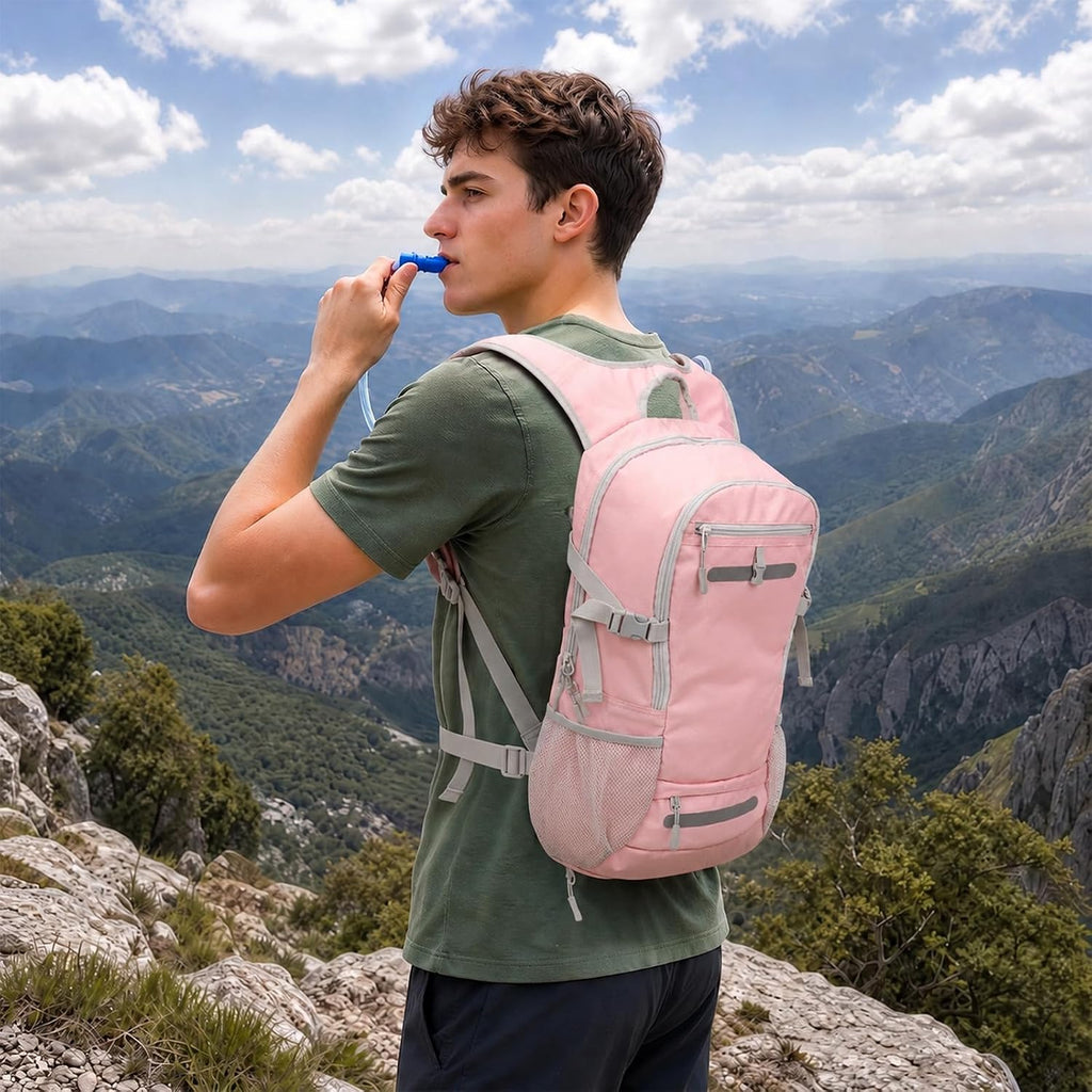 20L Hydration Backpack with 3L Water Bladder Water Backpack for Hiking Hydration Pack Insulated Daypack for Commuting