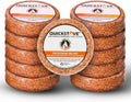 Fire Starters (10 Pack) – Waterproof Emergency Fuel Disks for Camping Essentials, Wood Stove, Fireplace, Fire Pit, Survival Kit, Campfire & Outdoor Accessories