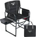 SUNNYFEEL Oversized Directors Camping Chair for Adults with Side Table