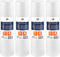 Aquaboon 1 Micron 20 x 4.5 Sediment Water Filter Replacement Cartridge | Whole House Sediment Filtration | Compatible with AP810-2, SDC-45-2005, FPMB5-20, P5-20, FP25B, 155358-43, 4 Pack