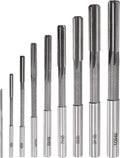 uxcell Chucking Reamer Set Lathe Machine Reamer Straight Flute Milling Cutter High Speed Steel H8 Tolerance (2mm 3mm 4mm 5mm 6mm 7mm 8mm 9mm 10mm) 9pcs