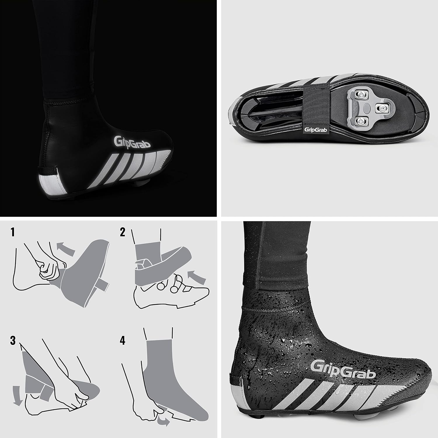GripGrab RaceThermo Neoprene Winter Cycling Overshoes – Shoe Covers