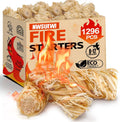 1296PCS Fire Starters for Campfires,Quick Light Wood Charcoal Fire Starter