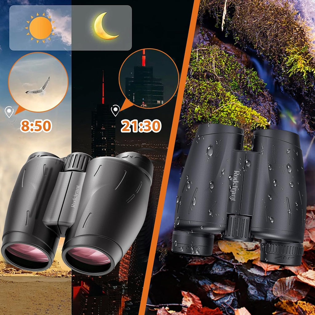 HD Binoculars 25x30 for Adults with Phone Adapter,Tripod and Tripod Adapter