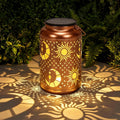 Sun & Moon Solar Lanterns Outdoor Waterproof, Birthday Day Gifts for Women