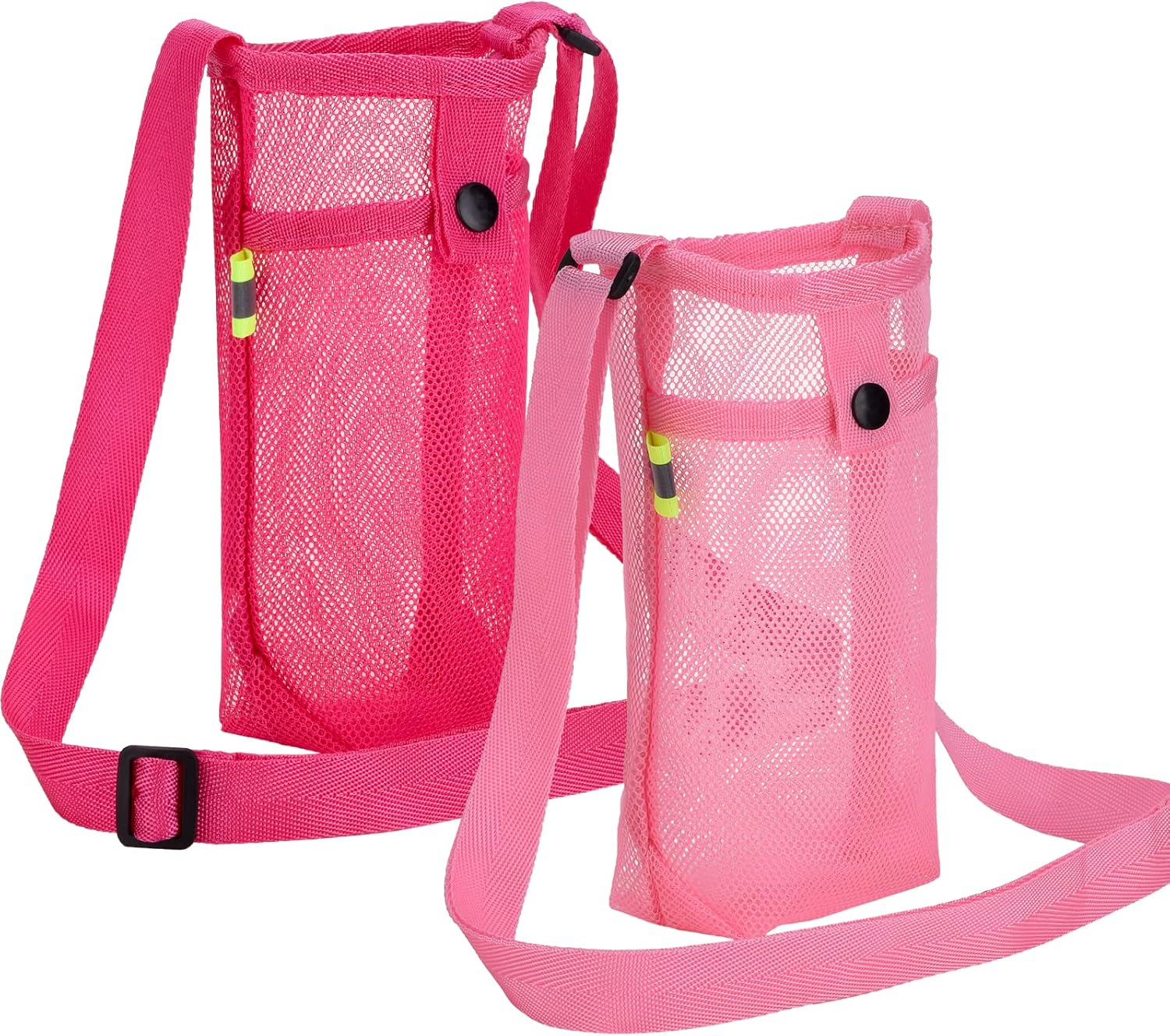 Tainehs Water Bottle Holder Carrier with Adjustable Shoulder Strap - Beach & Sports Bottle Bag for Hiking, Gym, Camping, Walking, Travel