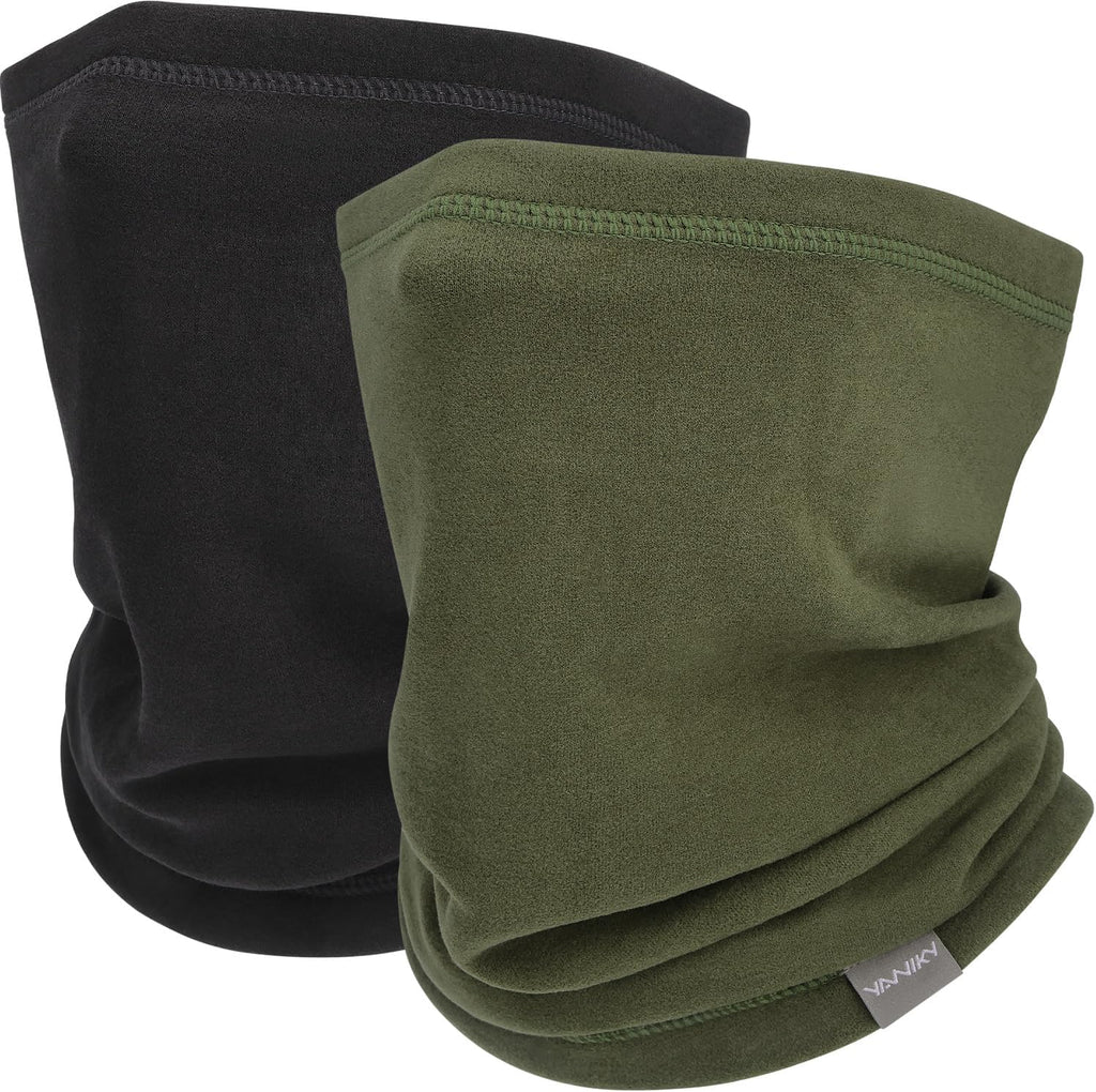 YANIKY Neck Gaiter Winter Neck Warmer for Men & Women Windproof Face Mask for Cold Weather Breathable Ski Face Cover Scarf