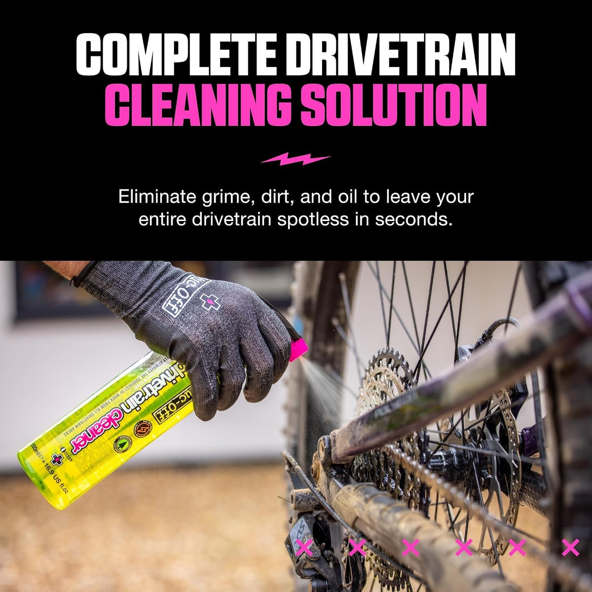 Muc-Off Drivetrain Cleaner & Degreaser Spray