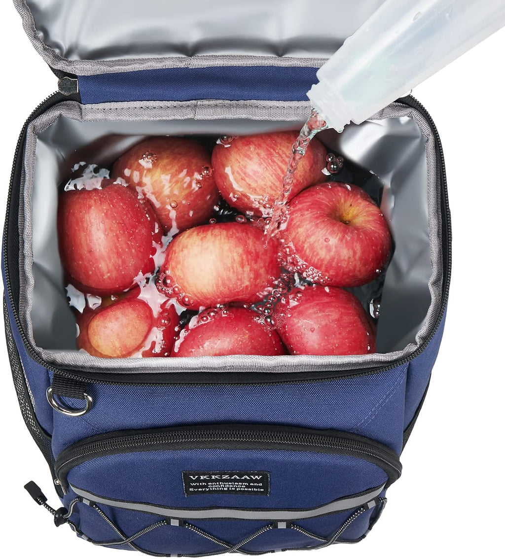 Backpack Cooler 42 Cans Insulated Leak Proof, Soft Lightweight Lunch Multifunctional Cooler Backpack Insulated Waterproof for Women Men