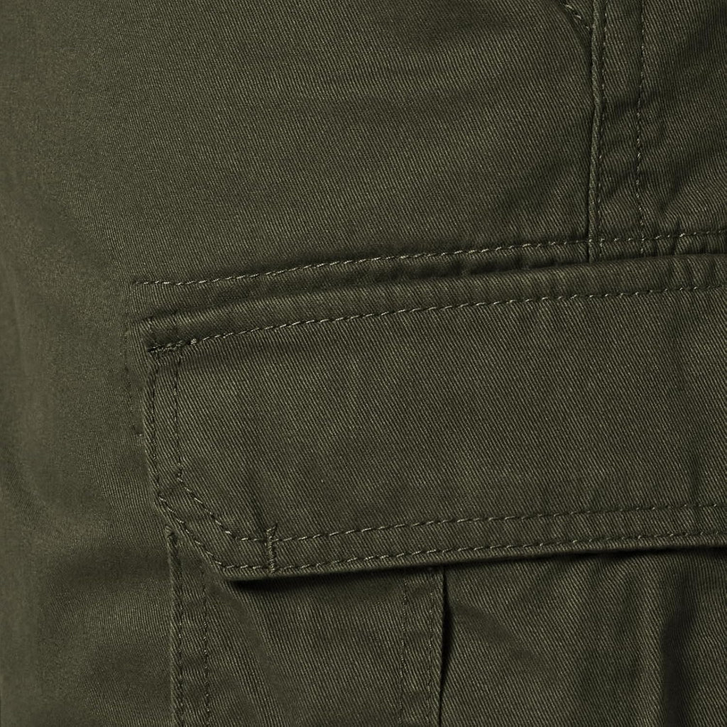 Amazon Essentials Men's 10" Classic-Fit Cotton Twill Cargo Shorts, Multiple Pockets (Available in Big & Tall)