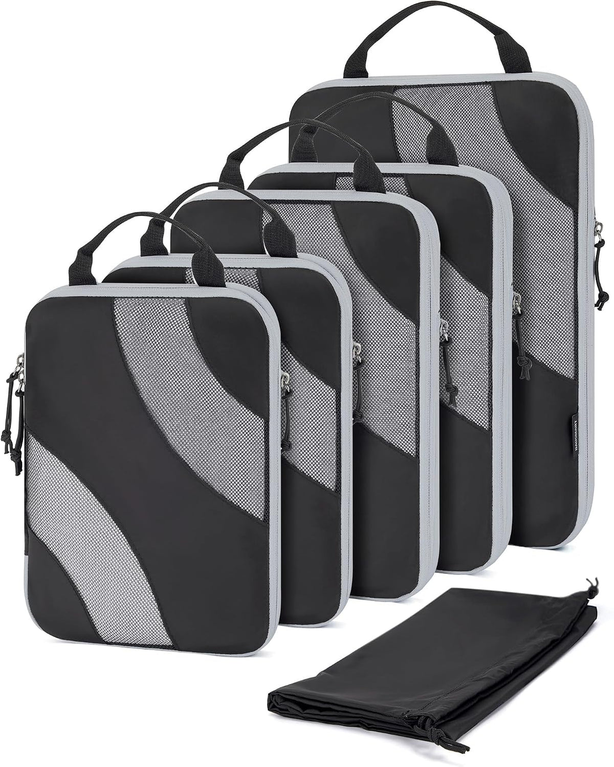BAGSMART Compression Packing Cubes for Travel