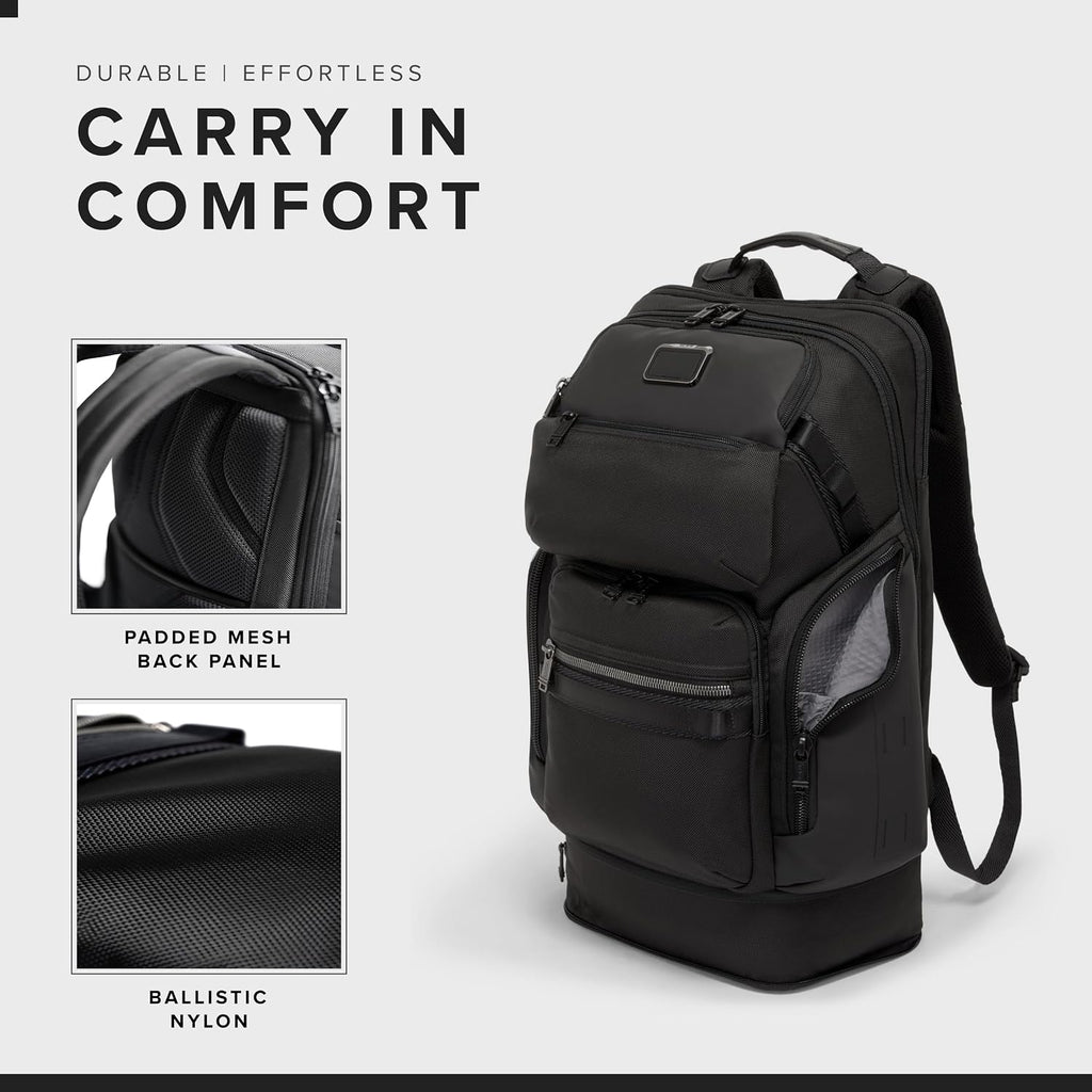 TUMI Alpha Bravo Nomadic Backpack, 18.8", Black