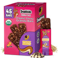 Snakkidz Organic Granola Bars, Chunky Monkey, Seed oil free, 45 Bars