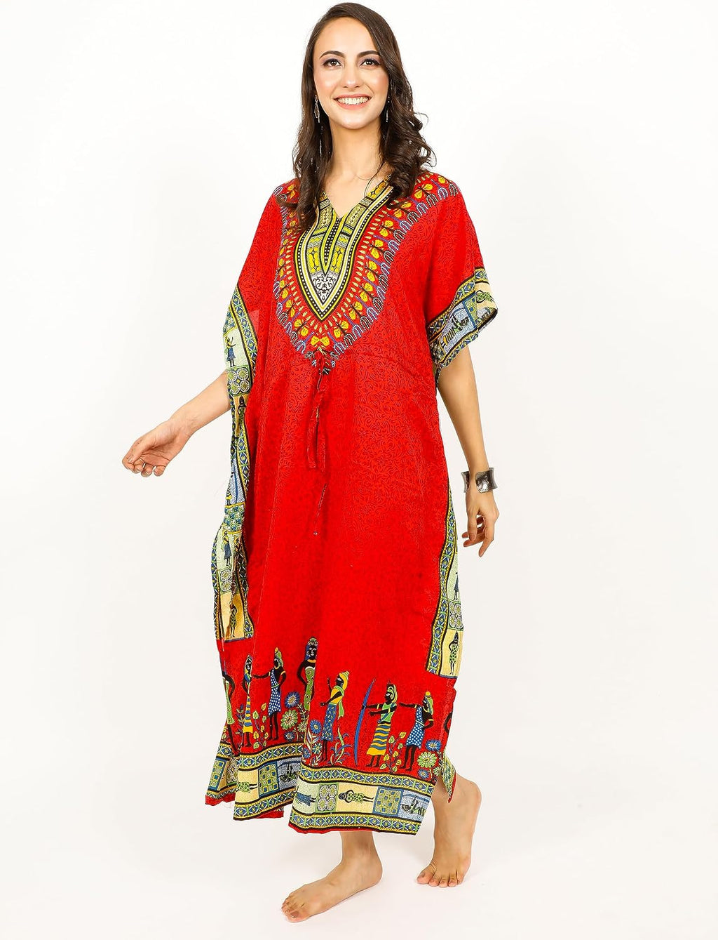 Ladies Kaftans Tunic Kimono Maxi Women Dashiki African Caftan Plus Size Lounge Girls Kimono for Any Occasion