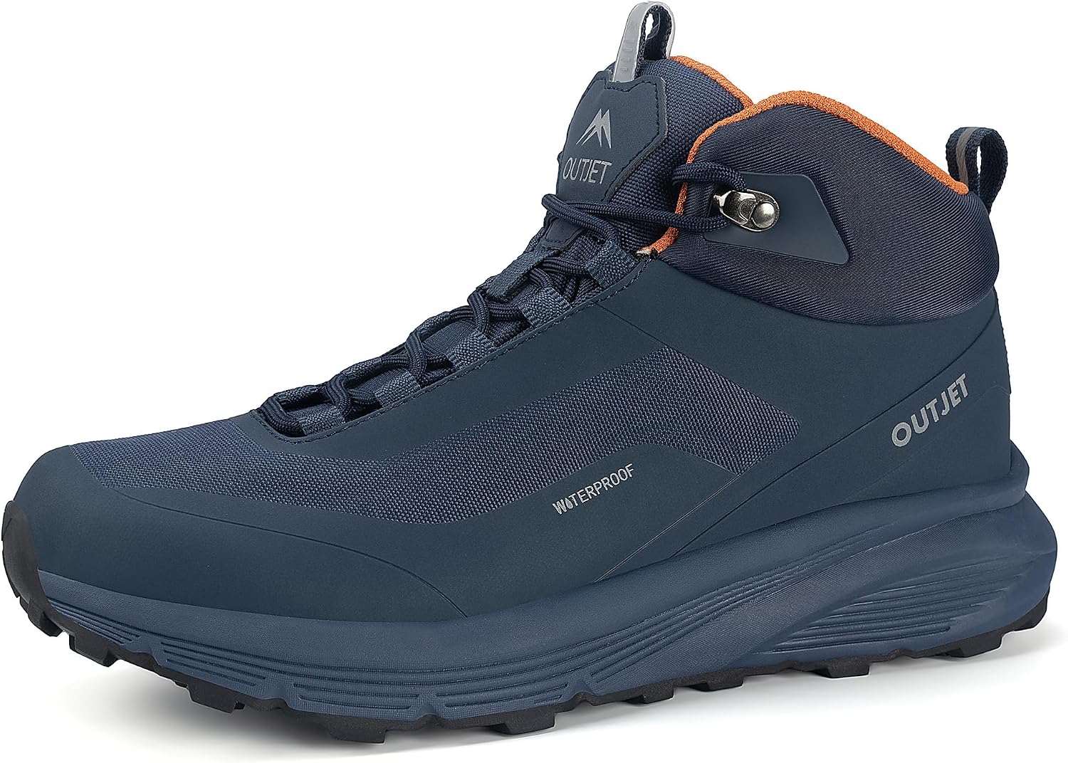 Men's Waterproof Hiking Boots Lightweight Comfortable Outdoor Walking Trail Boots Shoes