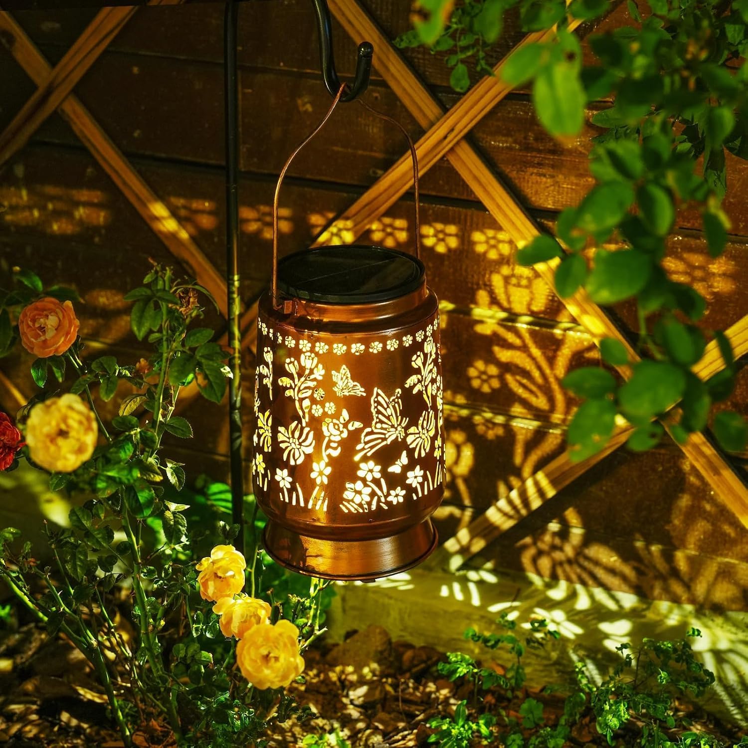 Butterfly Solar Lanterns Outdoor Waterproof, Birthday Day Gifts for Women