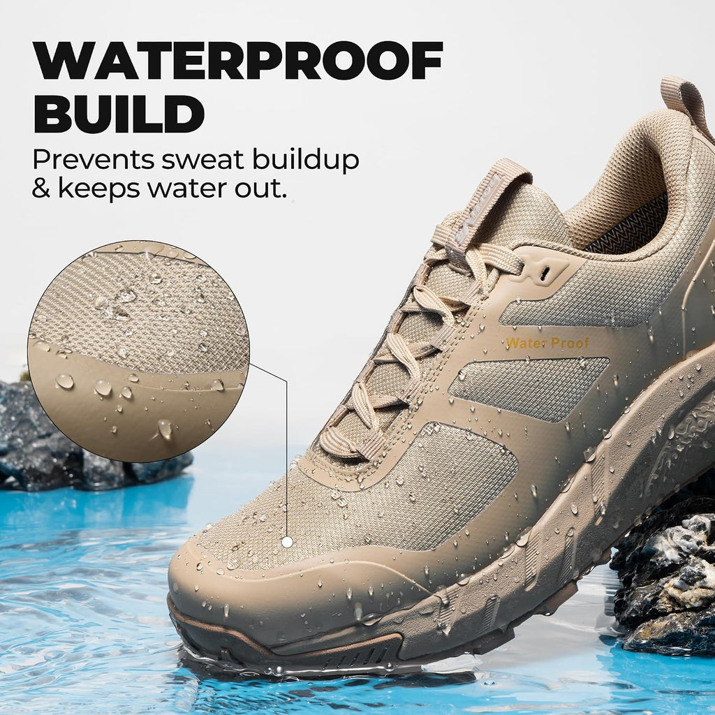 NORTIV 8 Men's Waterproof Hiking Shoes