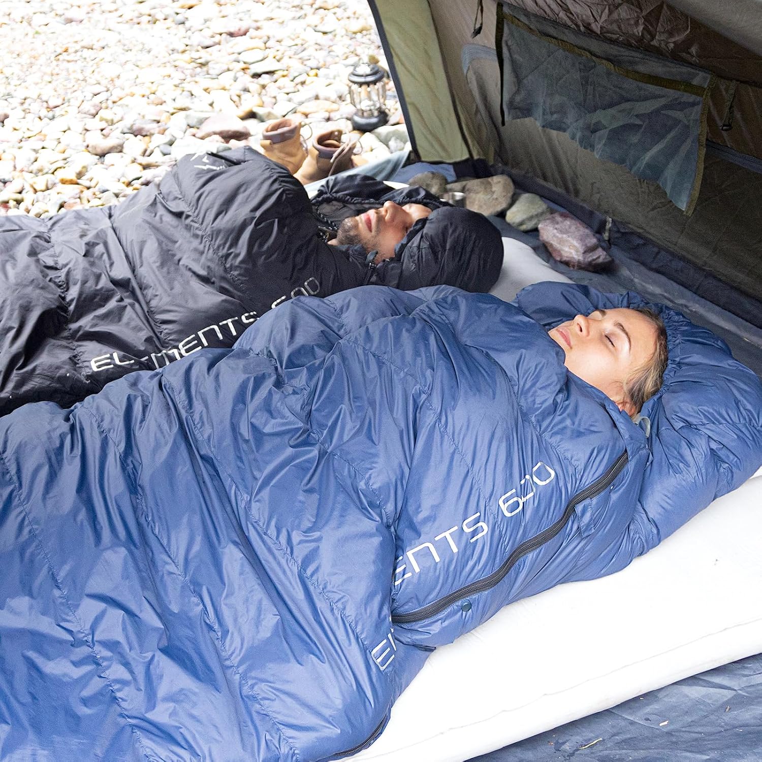 ATEPA 3-in-1 Hybrid Down Sleeping Bag, with Pad Attachment