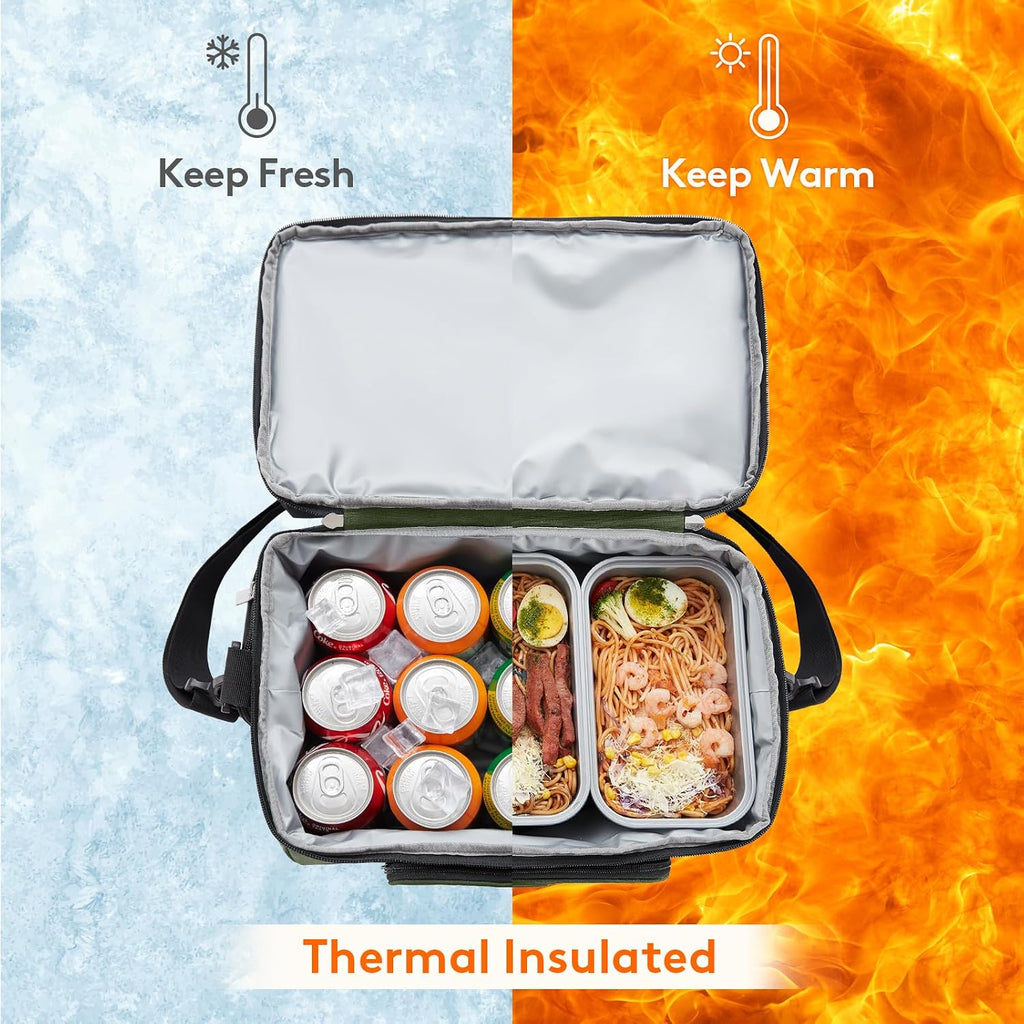 Lifewit Insulated Cooler Bag, Large Leakproof Beach Cooler, Lightweight Portable Double Layer Soft-Sided Travel Ice Chest for Camping, Kayaking, Road Trips, Grocery Shopping