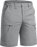 TACVASEN Men's Hiking Cargo Shorts 10 inch Quick Dry Lightweight Waterproof