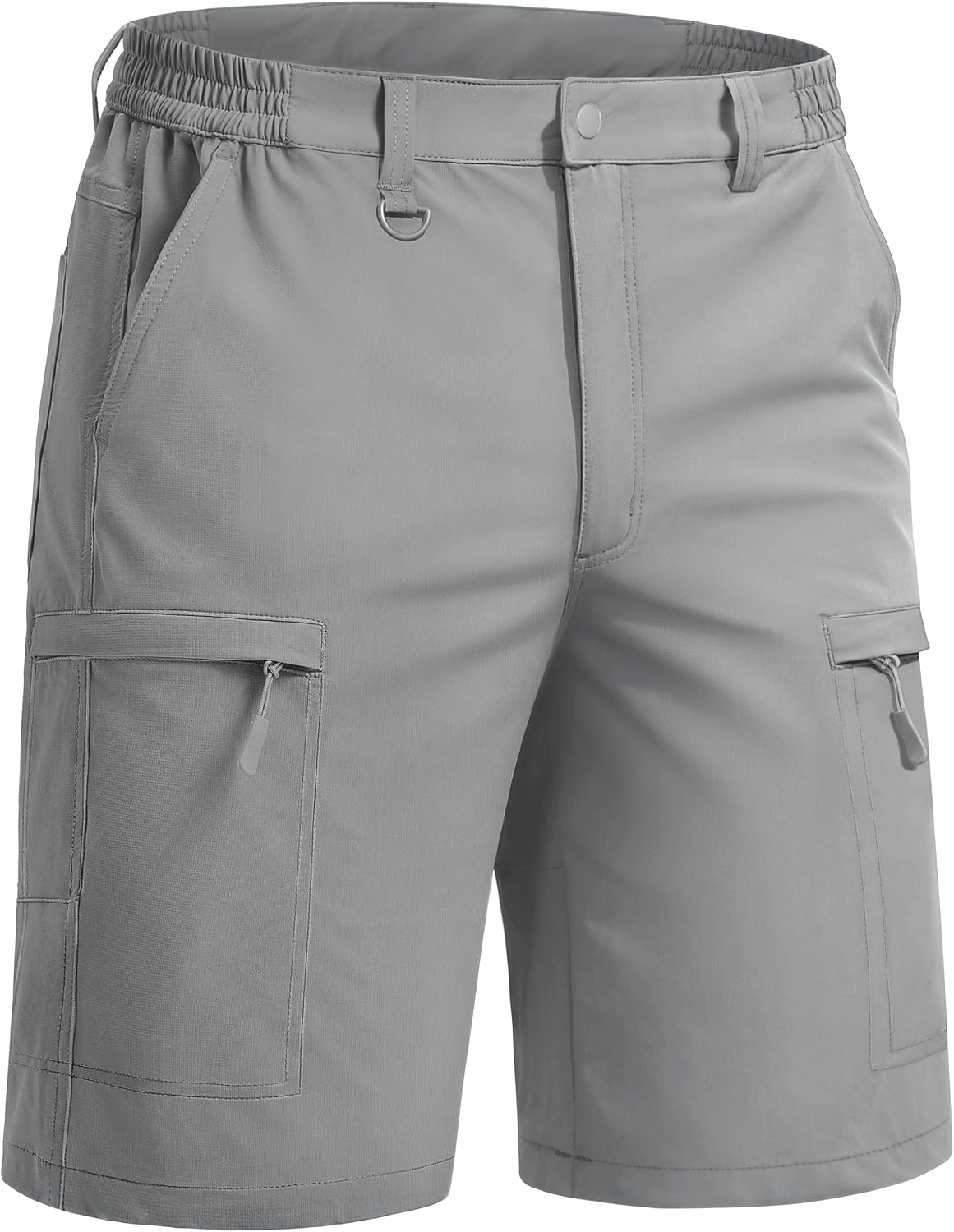 TACVASEN Men's Hiking Cargo Shorts 10 inch Quick Dry Lightweight Waterproof