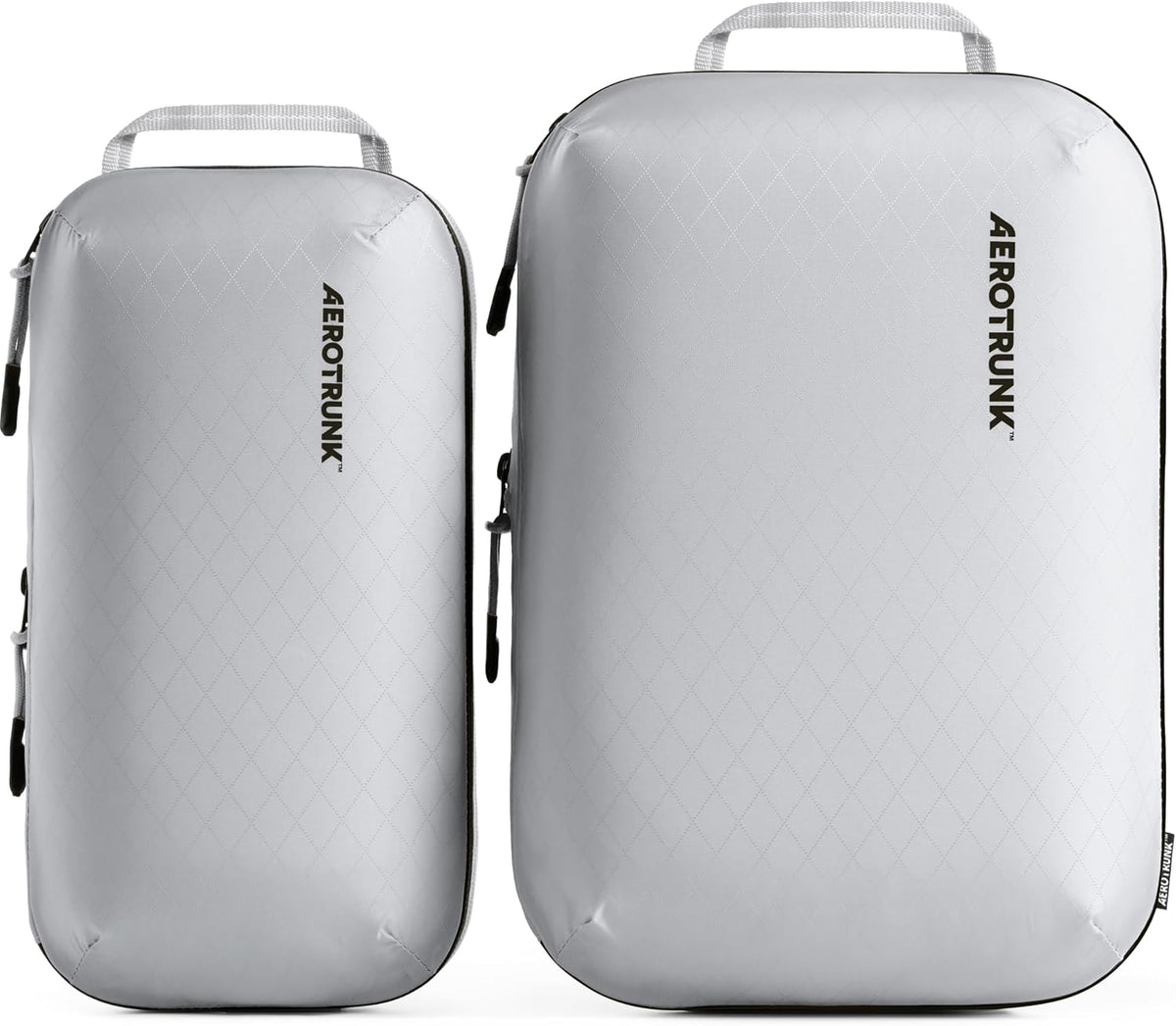Aerotrunk Ultralight Compression Packing Cubes for Travel, 3-Pack, Grey