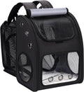 Expandable Cat Backpack Carrier for Small Cats & Pets Up to 18 lbs