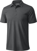 MAGCOMSEN Men's Polo Shirts Short Sleeve Golf Quick Dry Collared Moisture Wicking Athletic Performance Polos