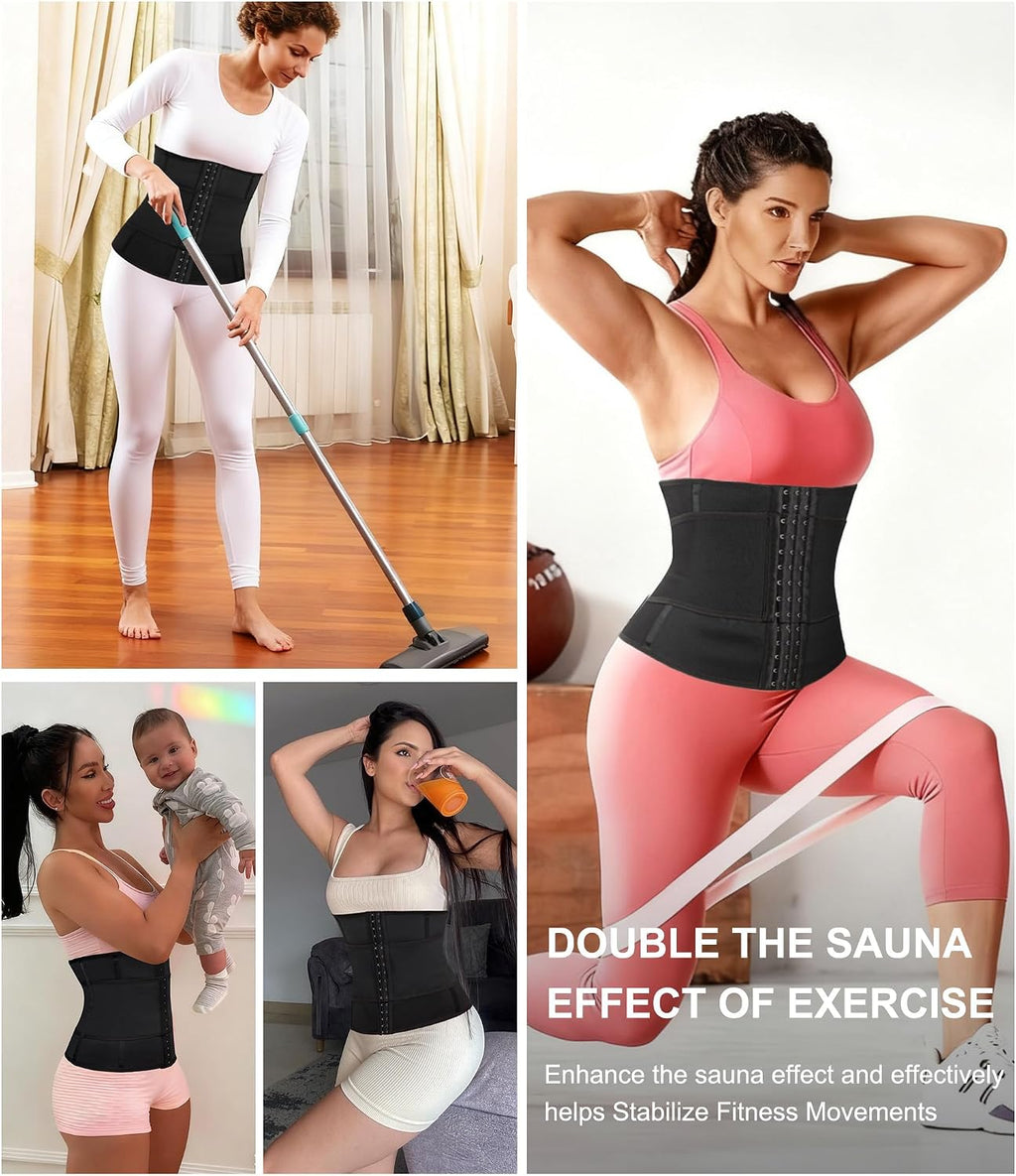 LEINIDINA Waist Trainer for Women Corset Shapewear Cincher Waist Trimmer