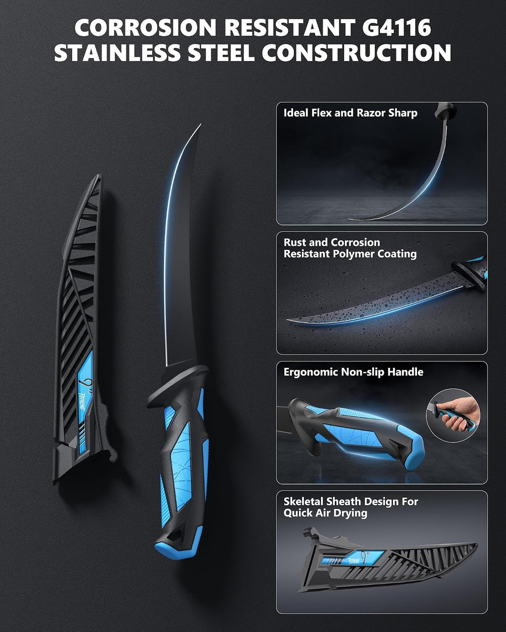 Fishing Tool Kit, Fishing Gear and Gifts for Men