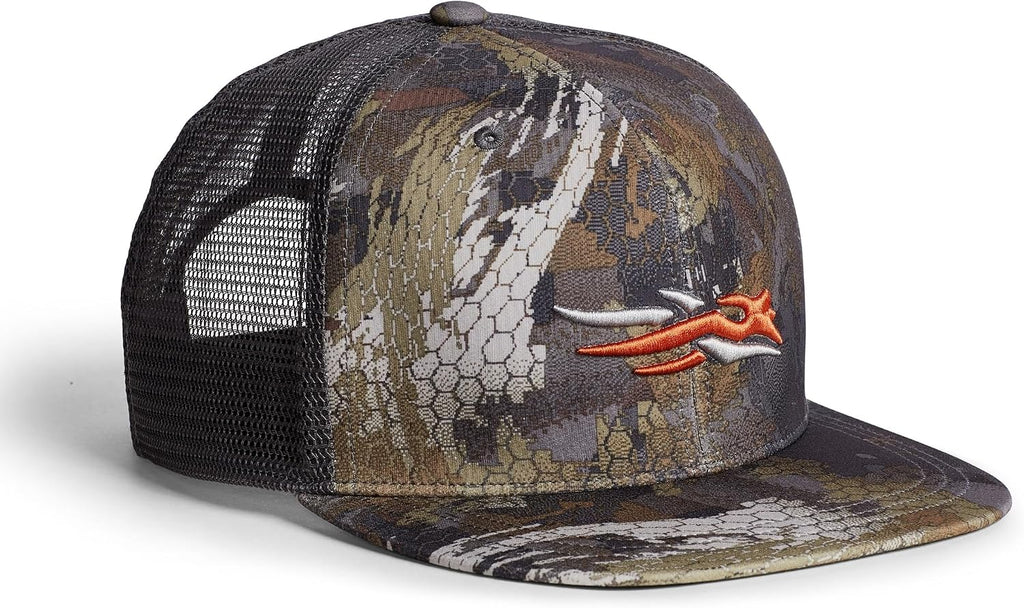 SITKA Trucker Hat - Adjustable Outdoor Snap Back Hat for Men