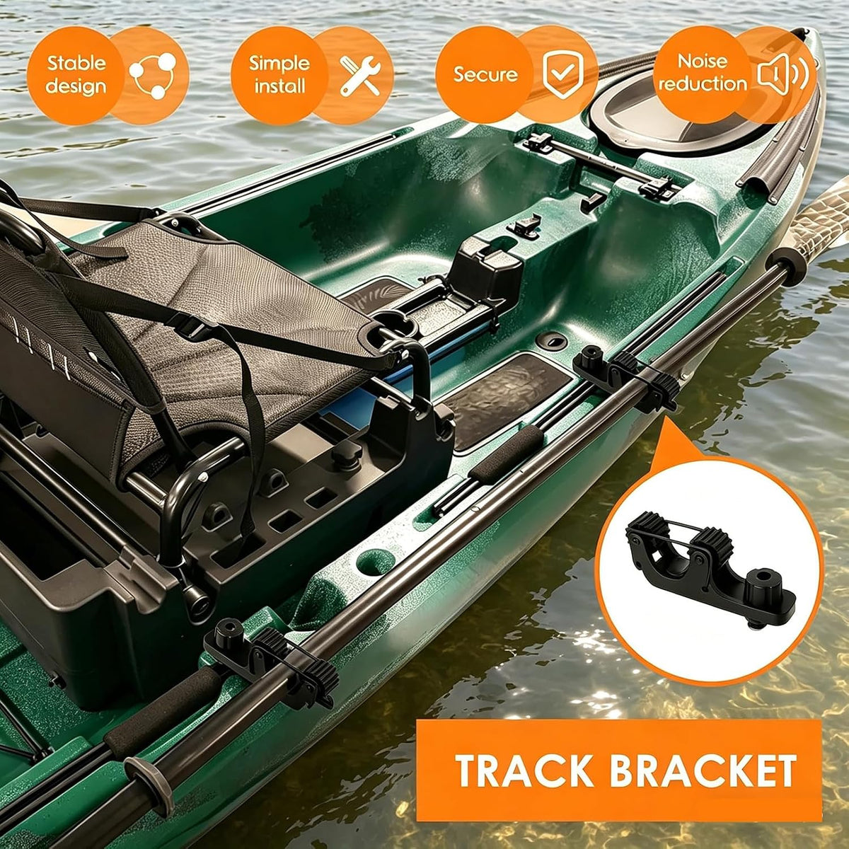 Kayak Paddle Holder for Wilderness Systems Tarpon 105