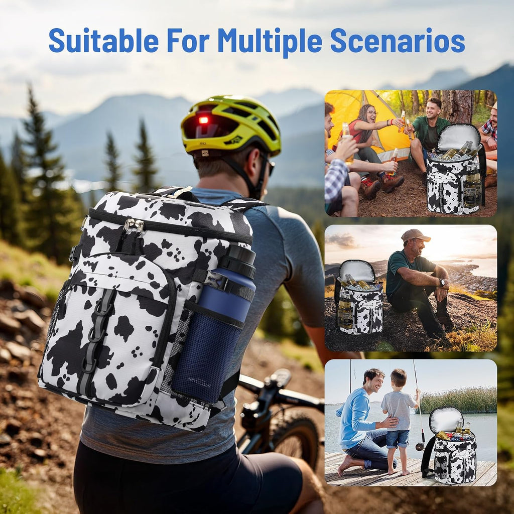 Cooler Backpack, Soft Leak Proof Backpack Coolers for Men Women