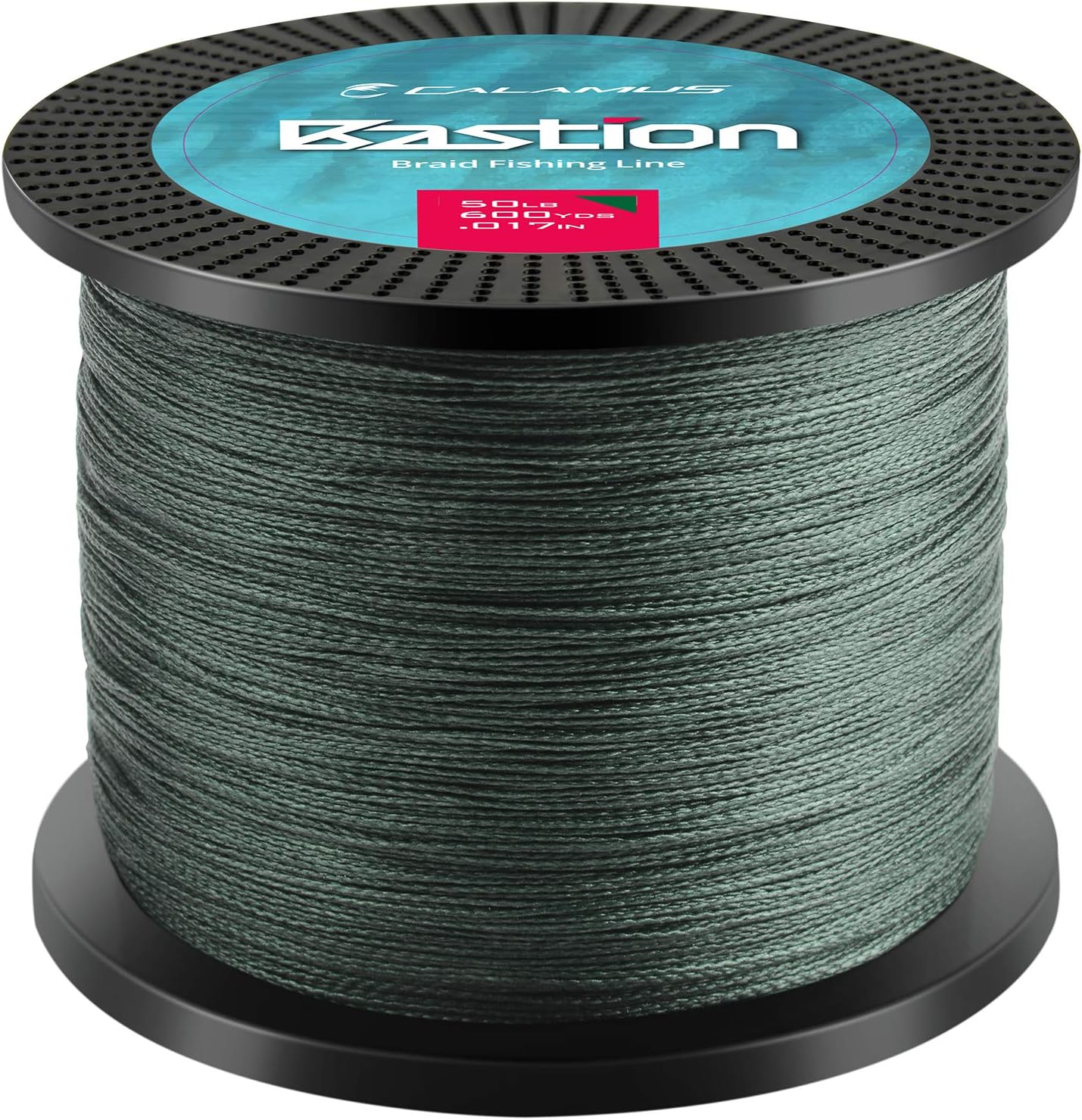 Calamus Bastion Braided Fishing Line, Muti Color, 150-600Yds, 6-80LB