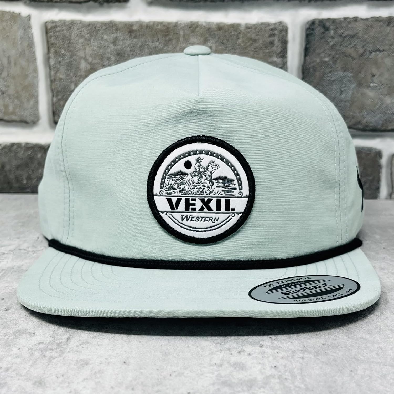 Vexil Unstructured Adjustable Snapback Western Lifestyle Rodeo Southwest Inspired Brand Patch Hat