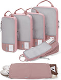 BAGSMART Compression Packing Cubes for Travel Essentials